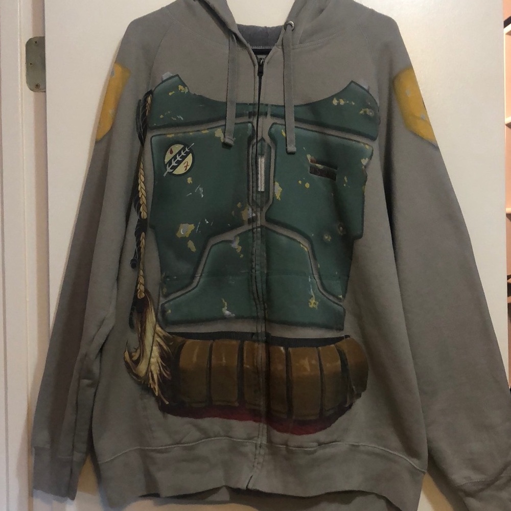 Star Wars/Disney Boba Fett/Mandolorian Hoodie XXL
